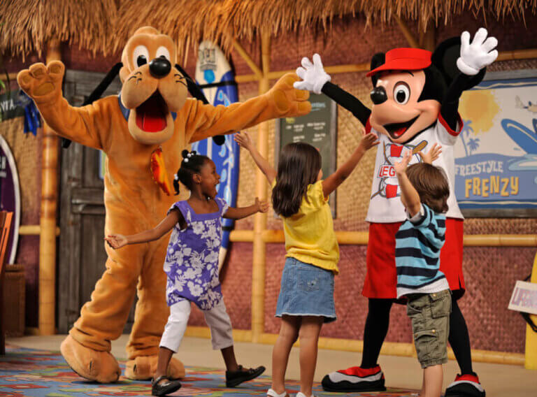 Surf's Up! Breakfast with Mickey & Friends, Disney's PCH Grill on one Disneyland Character Dining option