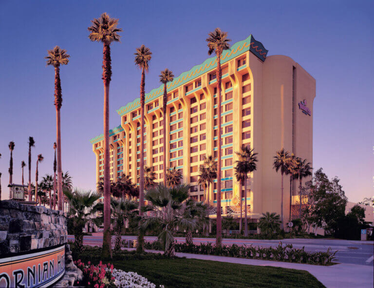 Where to stay at Disneyland? Disney's Paradise Pier Hotel at Disneyland with toddlers. #disney #disneyland #paradisepierhotel #disneylandresort #disneylandtips #disneylandwithtoddlers #familytravel