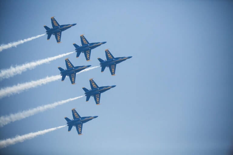 Photo of the Blue Angels at Seattle Seafair Festival #seafair #seafairissummer #seattlewa #blueangels