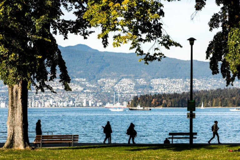Photo of Kitsilano English Bay at Stanley Park in Vancouver, BC Canada #kitsilano #englishbay #vancouver #bc #britishcolumbia #vancouverbc #stanleypark #explorebc #pnw #canada