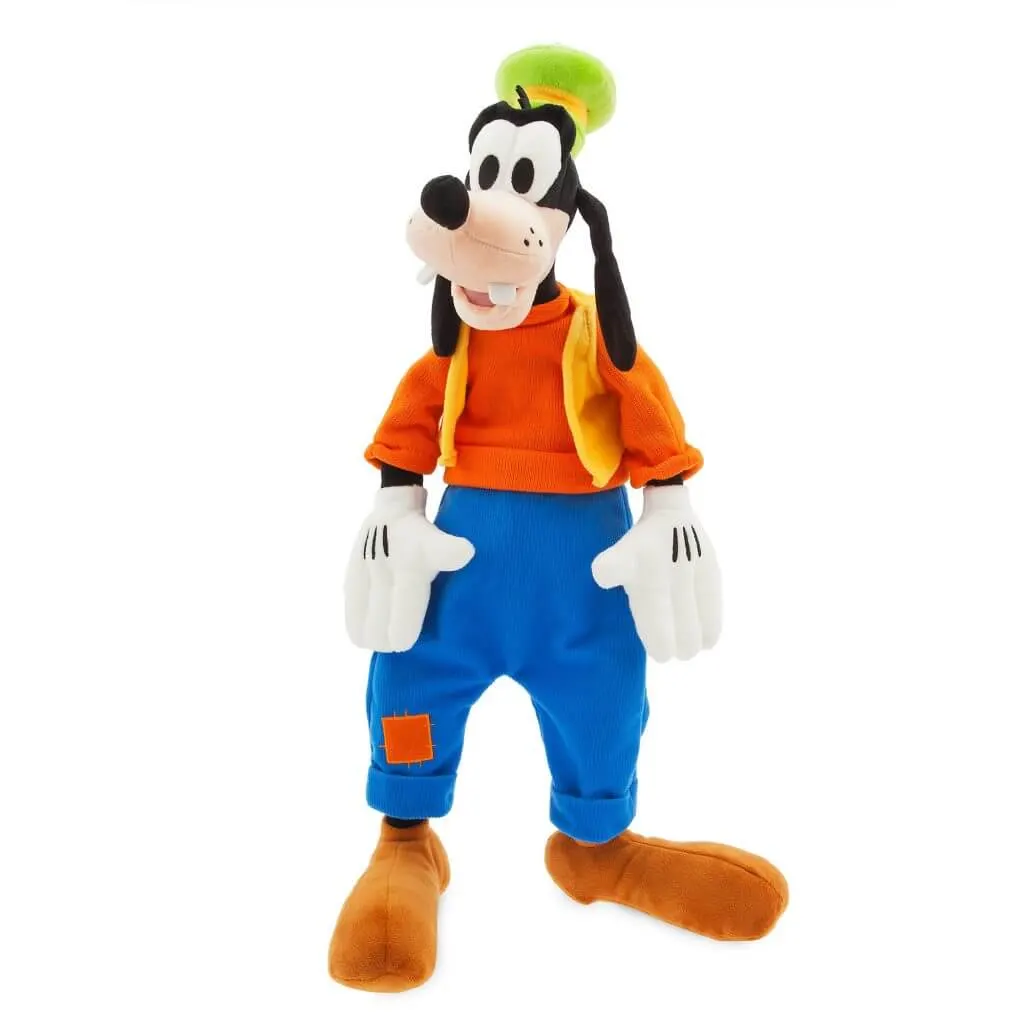 This Goofy plushy was essential for character dining at Disneyland with toddlers