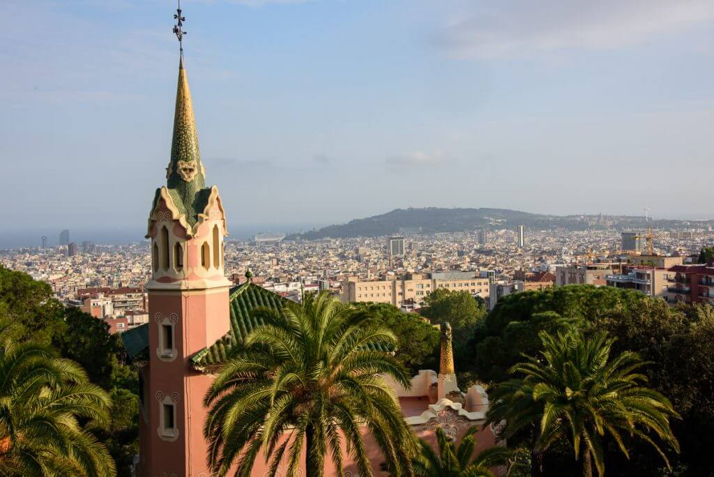 View of Barcelona from Park Guell