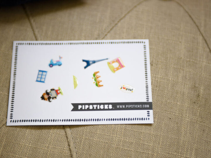 Creating Souvenir Postcards with Pipsticks Sticker Subscription