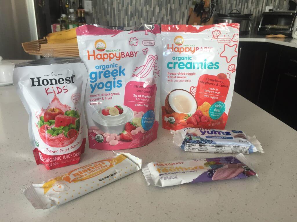 Favorite travel snacks for kids