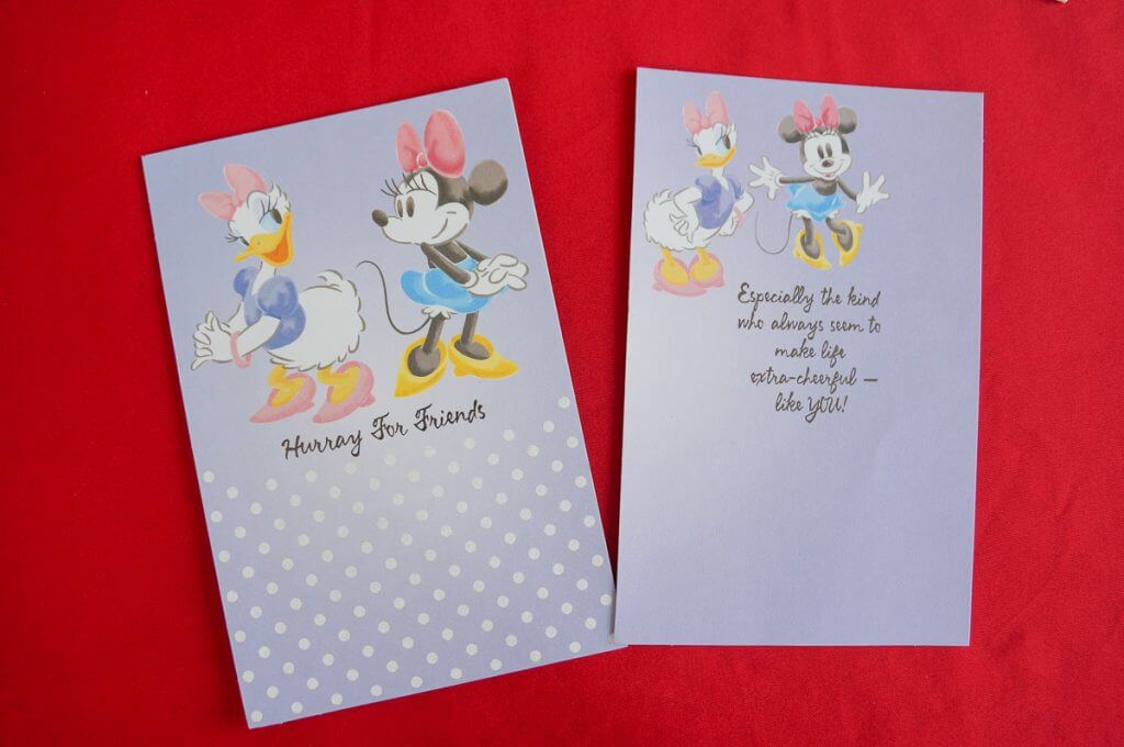 Minnie Mouse greeting card