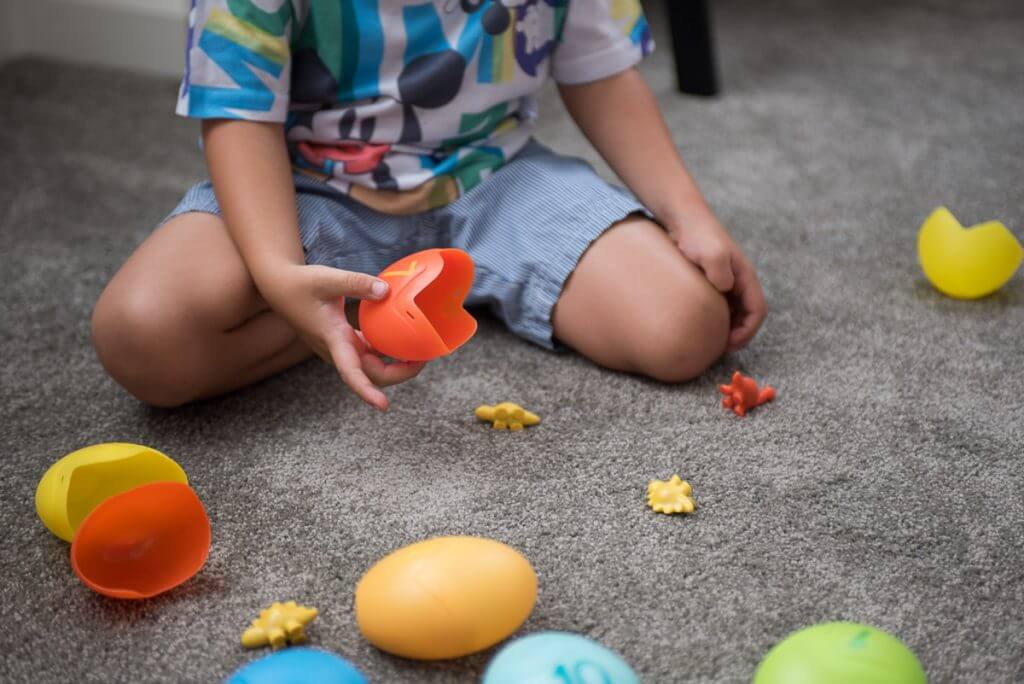 Counting Dino-Sorters Math Activity Set by Learning Resources. Photo credit: Darren Cheung