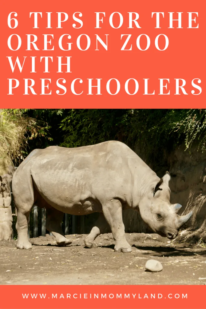 Oregon Zoo with Preschoolers