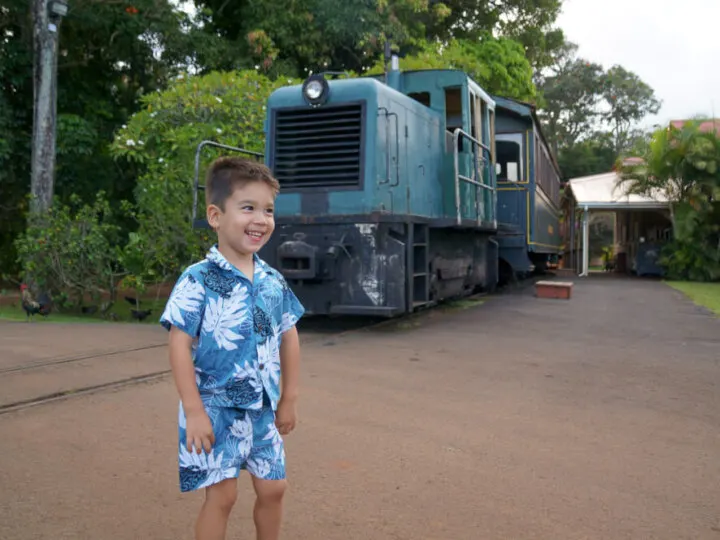 Kilohana Plantation Railway and Lu`au Kalamaku, one of the best luaus on Kauai