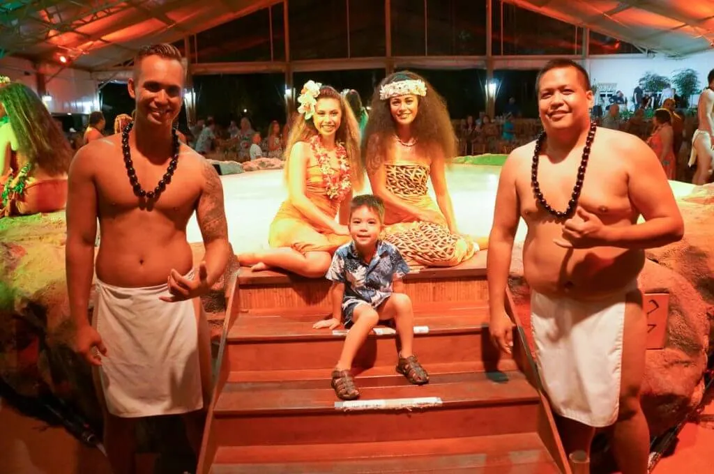 Luau Kalamaku is a fun thing to do in Kauai with kids.