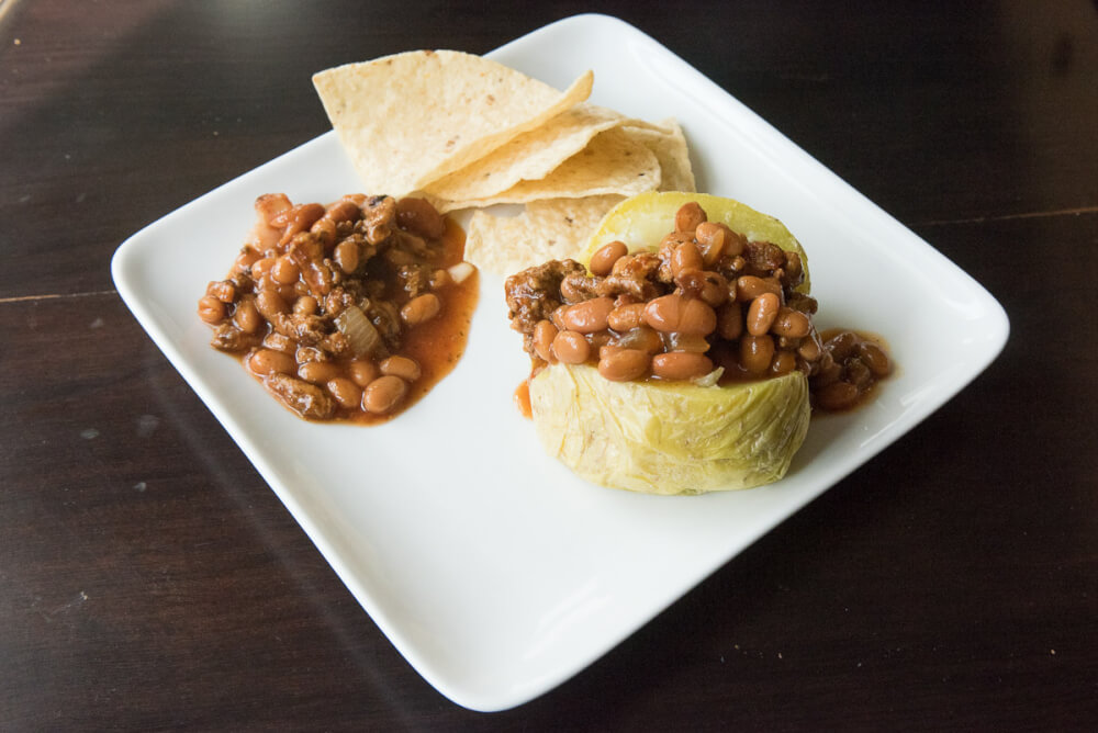 AmericanStyle Jacket Potatoes Recipe with Bush's Baked Beans