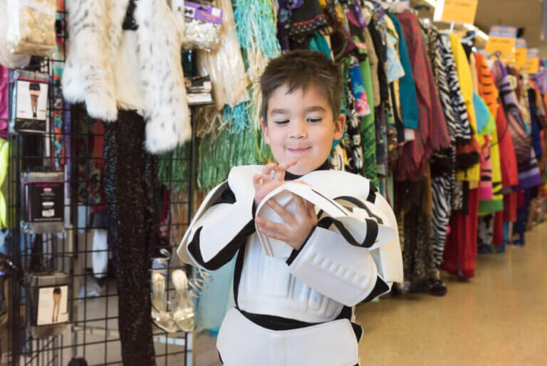 Halloween at Goodwill