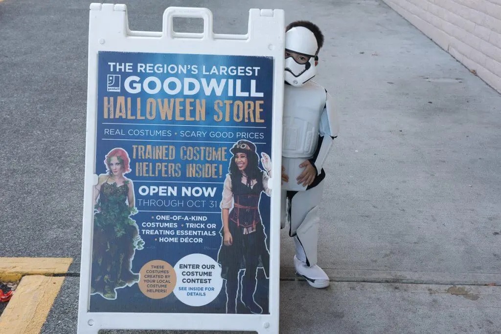 Did you know the largest Goodwill Halloween Store is in Spanaway, WA? Neither did I!