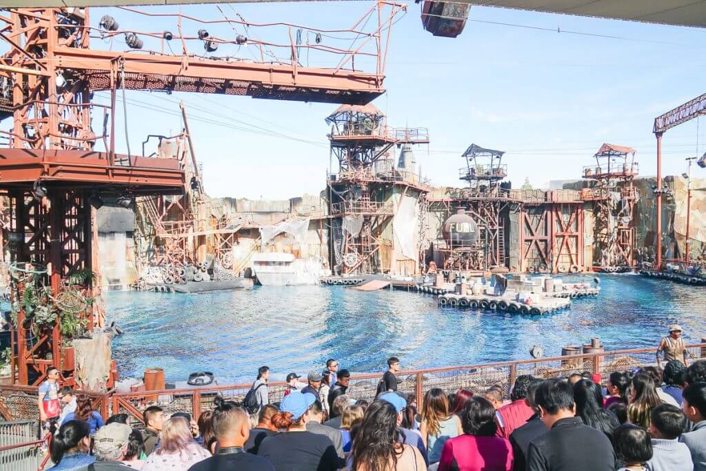 The Waterworld Show at Universal Studios Hollywood was very exciting!