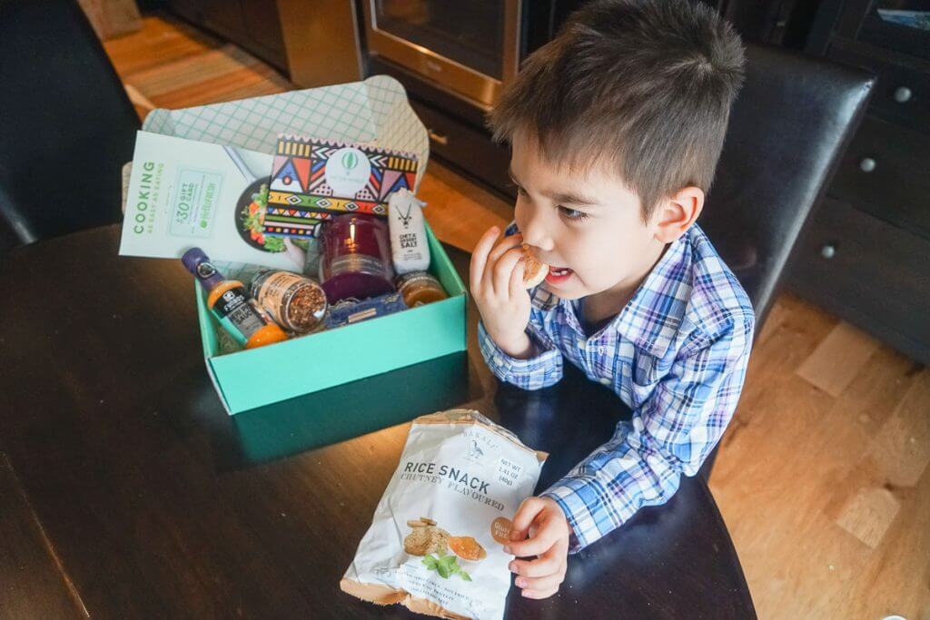 Try the World is a monthly subscription featuring foods from around the globe