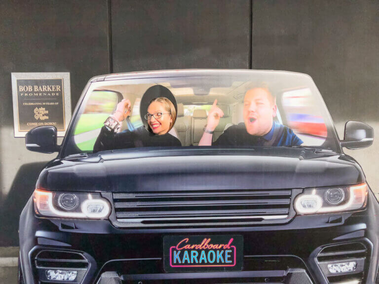 Attending a TV taping of the Late Late Show with James Corden is just one of the free activities you can do in Los Angeles, California | How to Score Late Late Show Tickets (and what it's REALLY like) featured by top Seattle lifestyle blog, Marcie in Mommyland