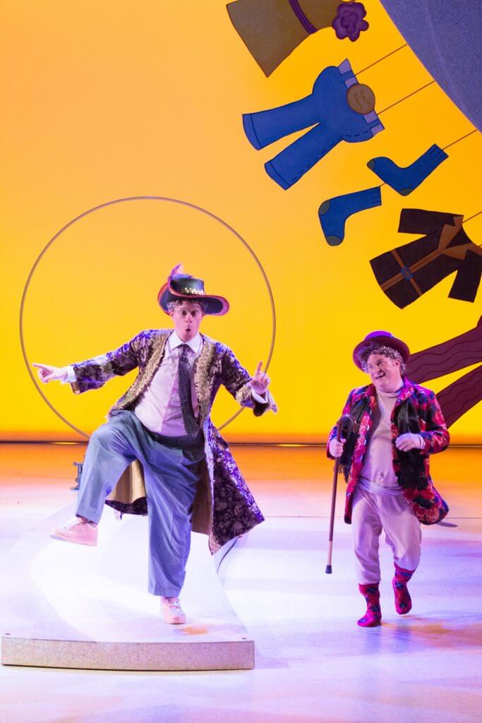 Naked Mole Rat Gets Dressed: The Rock Experience is playing at the Seattle Children's Theatre at Seattle Center and was written by Mo Willems.