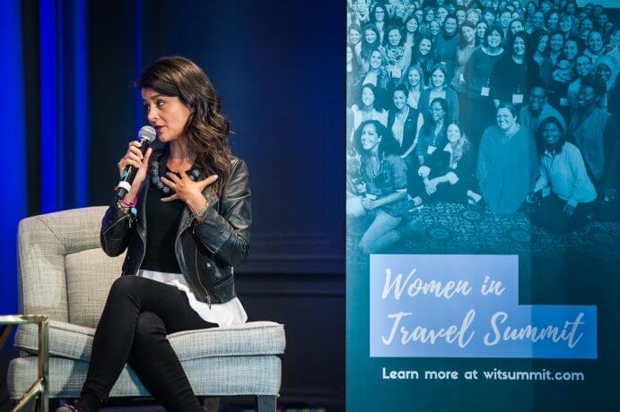 Photo of Ana Flores at the Women in Travel Summit in Quebec City, Canada #wits18 #womenintravelsummit #anaflores #travelblog
