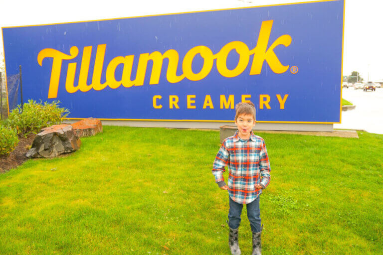 Photo of the Tillamook Creamery sign on the Oregon Coast, home to the Tillamook Cheese Factory #tillamook #oregon #oregoncoast #tillamookcreamery