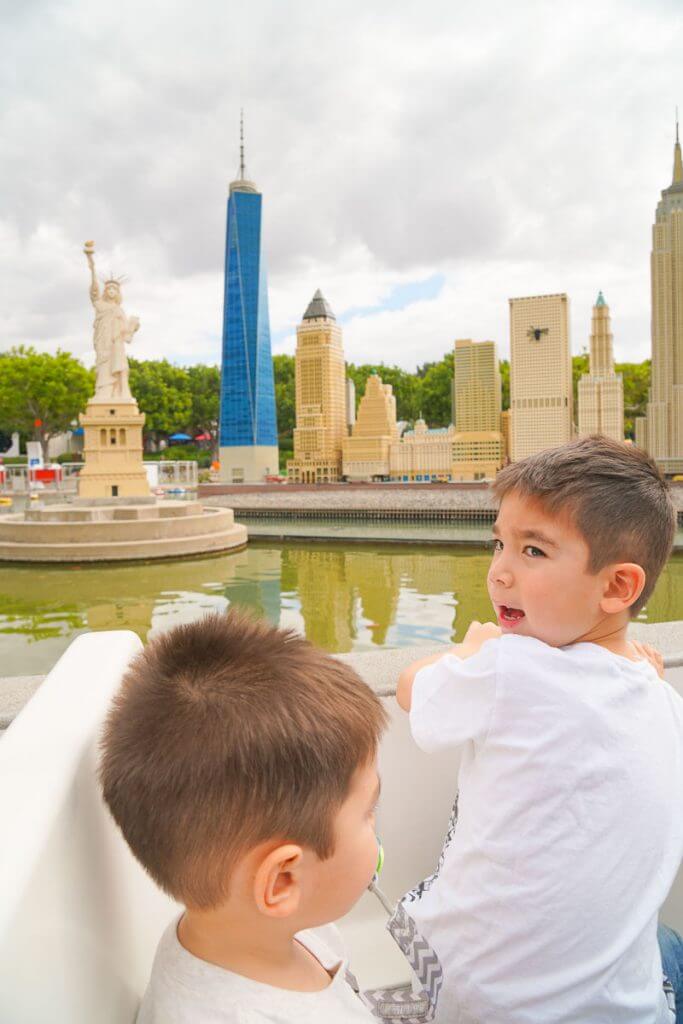 Photo of LEGOLAND for 2 year old Coast Cruise at LEGOLAND California #LEGOLANDCA #LEGO #minilandusa