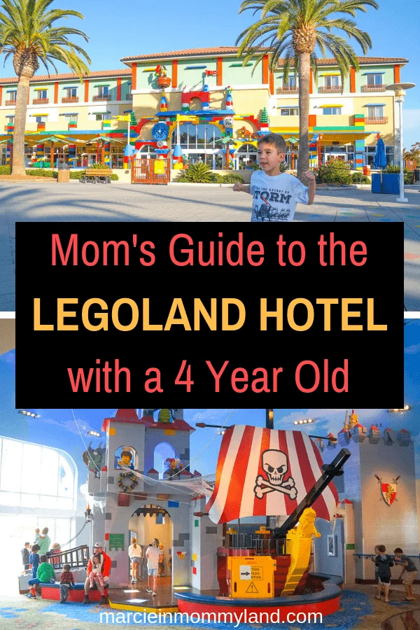 If you are staying at the LEGOLAND Hotel in California with a 4 year old, find out my tips and tricks for maximizing fun with preschoolers! Click to read more or pin to save for later. www.marcieinmommyland.com #legolandhotel #legoland #legolandcalifornia #sandiego #familytravel