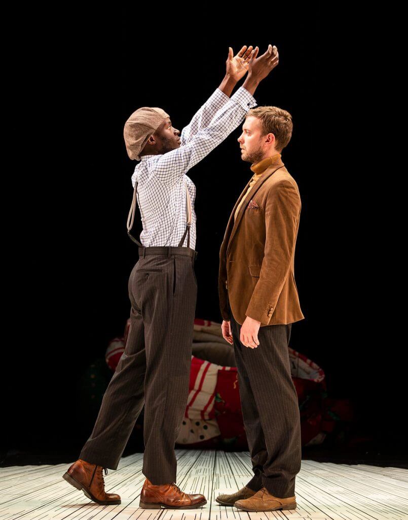 Ashley Byam and Christian Roe in SCT’s 2018 production of The Velveteen Rabbit. Photo by Angela Sterling #SCTseattle