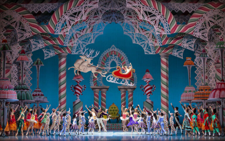 Pacific Northwest Ballet presents The Nutcracker. Photo credit Angela Sterling. | Kid-Friendly Guide to The Nutcracker in Seattle featured by top Seattle family blogger, Marcie in Mommyland
