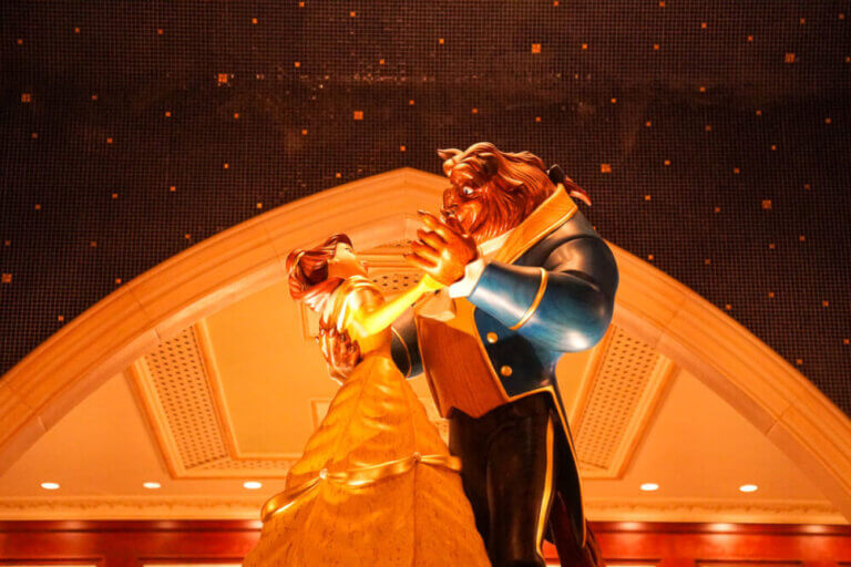 Photo of the Be Our Guest breakfast, one of the top breakfasts at Walt Disney World #beourguest #magickingdom #beautyandthebeast #waltdisneyworld #disneyworld | Be our Guest character breakfast review featured by top Disney blogger, Marcie in Mommyland