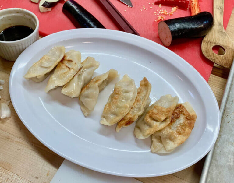 Ling Ling Potstickers are an easy Chinese New Year tradition families can make with their kids. | 10 Chinese New Year Traditions Your Family Can Celebrate featured by top Seattle blogger, Marcie in Mommyland: Ling Ling potstickers