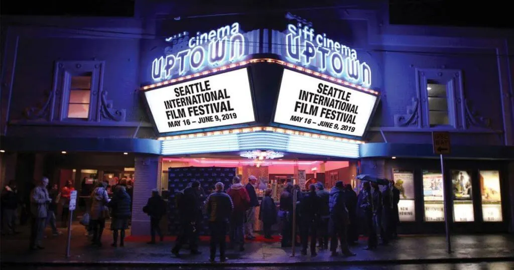 SIFF Uptown Cinema is a cool Seattle date night movie theater and they place arthouse films and more popular movies. #siff #seattleinternationalfilmfestival #seattle