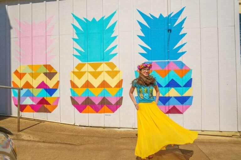 Top Instagrammable spots on Kauai for people looking for Kauai photo spots featured by top US travel blogger, Marcie in Mommyland