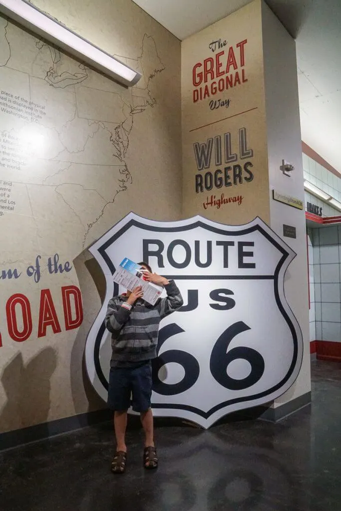 The new Route 66 exhibit at LeMay America's Car Museum is full of pop culture references and classic advertising displays.