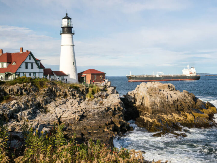 Portland, Maine is a great fall weekend getaway in New England