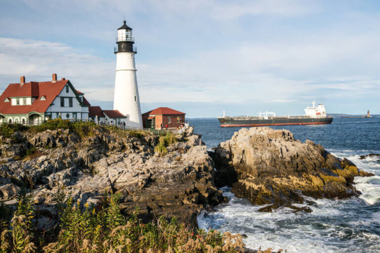 Portland, Maine is a great fall weekend getaway in New England