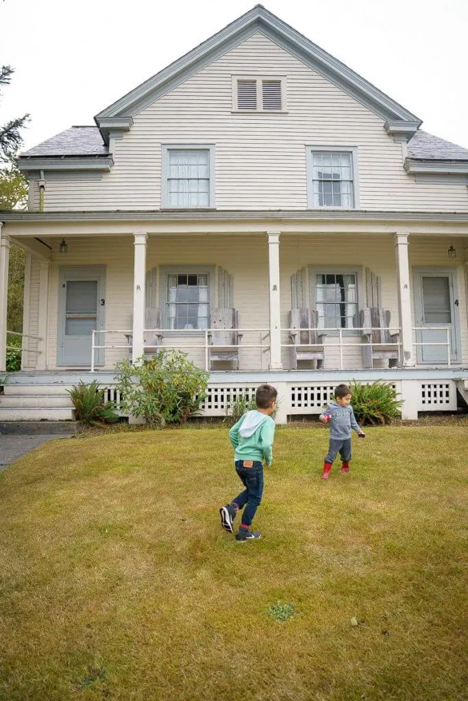 The Fort Casey Inn is a kid-friendly place to stay on Whidbey Island, WA for families