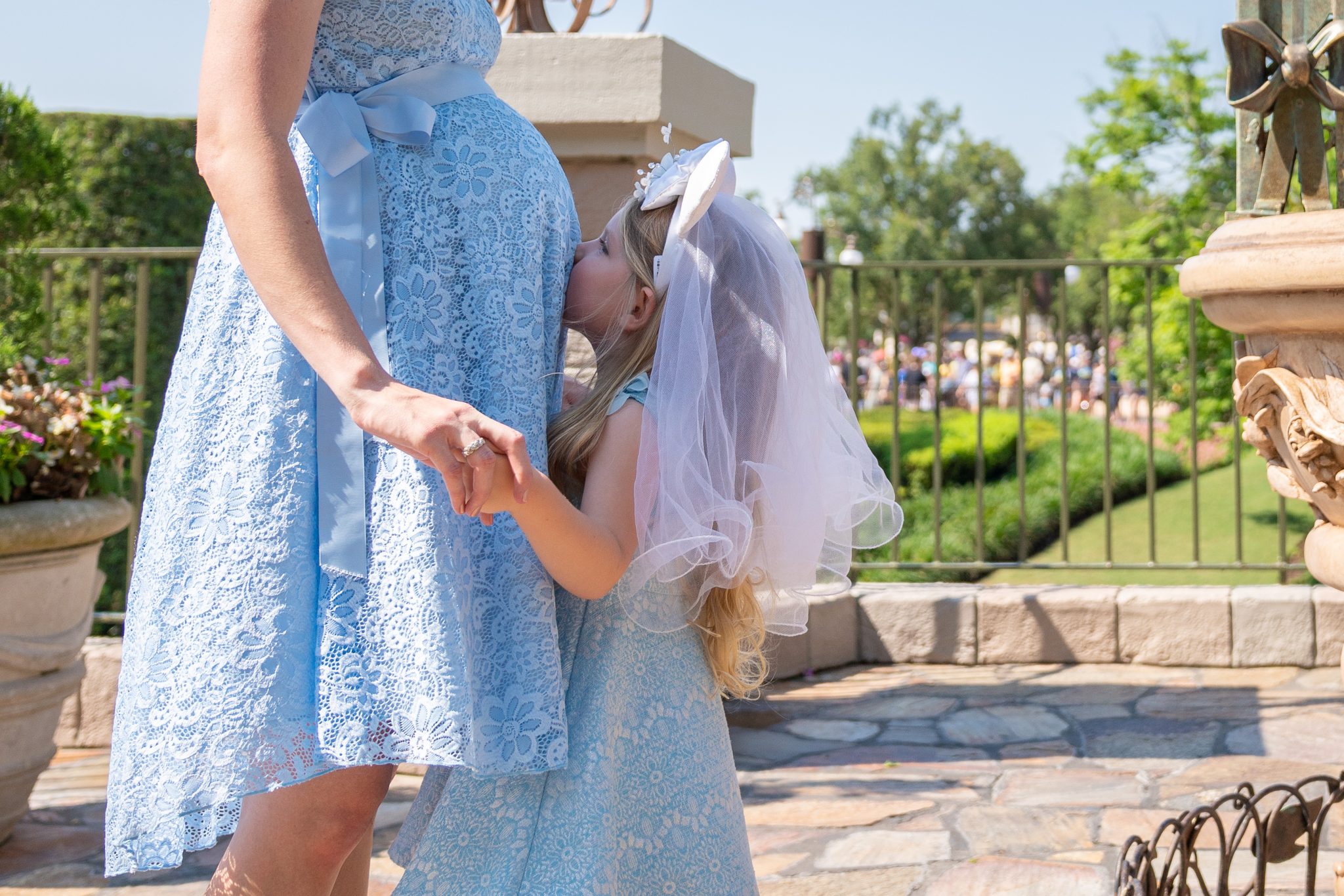 Walt Disney World While Pregnant featured by top US Disney blogger, Marcie and the Mouse | Maternity photo shoot at Walt Disney World