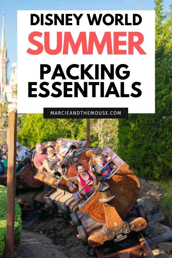 Walt Disney World Packing List Essentials for Summer featured by top US Disney blogger, Marcie and the Mouse.