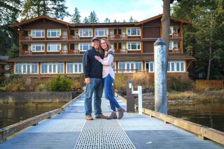 Alderbrook Resort & Spa Review featured by top Seattle travel blogger, Marcie in Mommyland