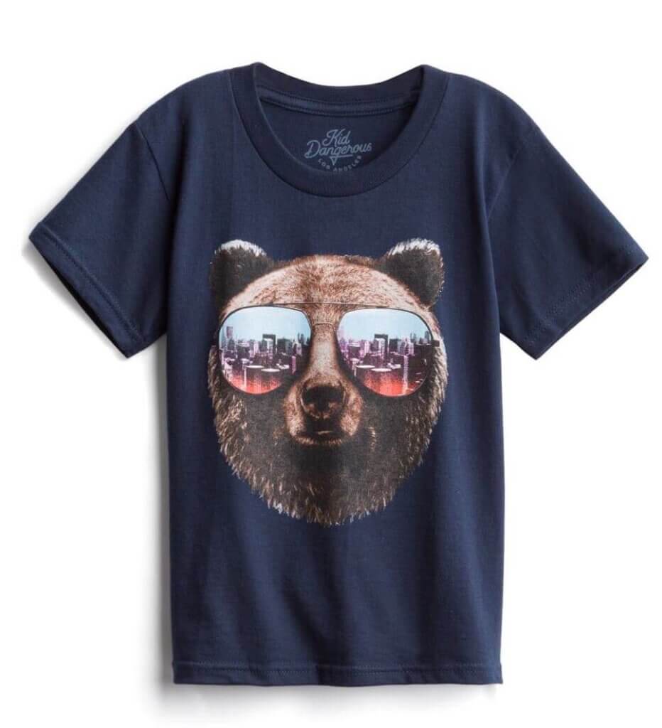 Stitch Fix Kids Unboxing & Try On: Fall 2020 featured by top Seattle lifestyle blogger, Marcie in Mommyland: image of Kid Dangerous Graphic Tee