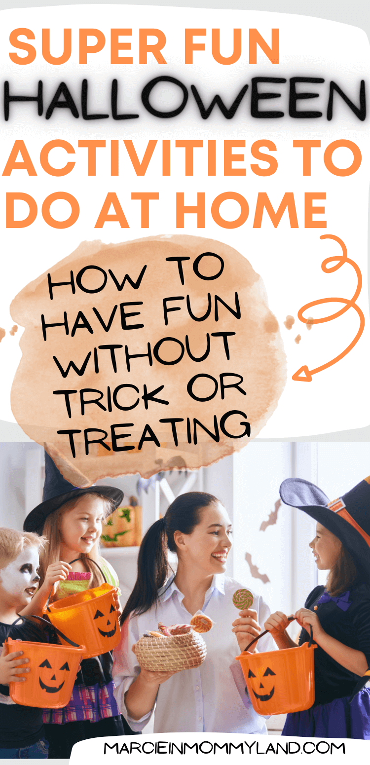 13 Spooky Things to Do at Home on Halloween | Marcie in Mommyland