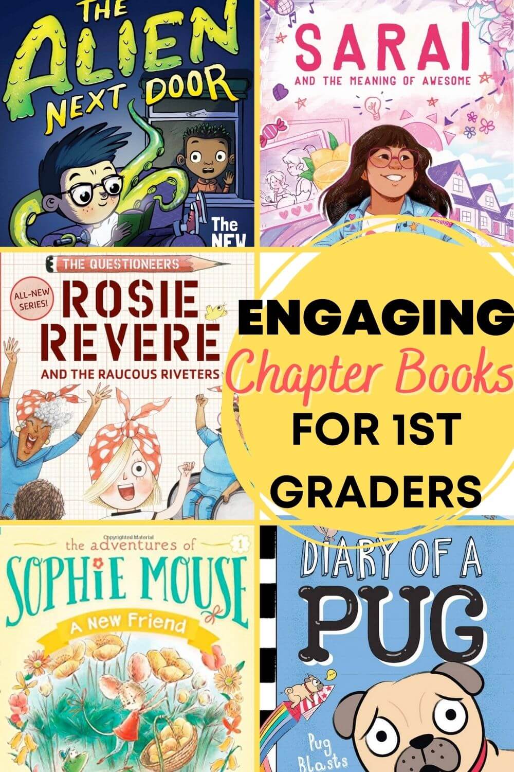 Best Chapter Books for 1st Graders + FREE Printable Book List