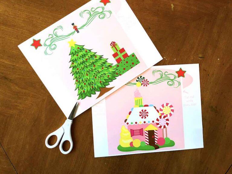Nutcracker Craft | FREE Printables | Marcie in Mommyland