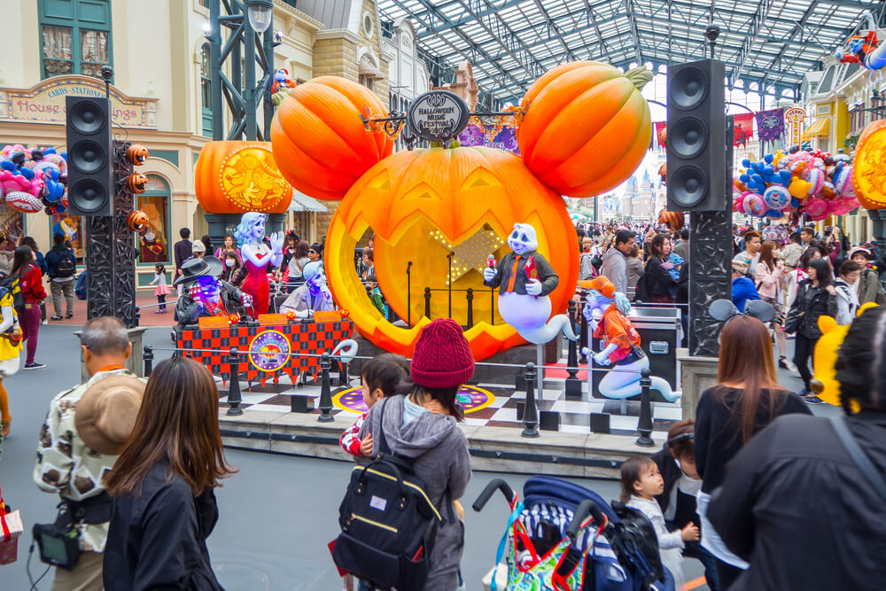 Tokyo Disney land  Halloween festival : 24 OCTOBER 2017 : LOCATION 1-1 Maihama, Urayasu, Chiba Prefecture 279-0031, Japan