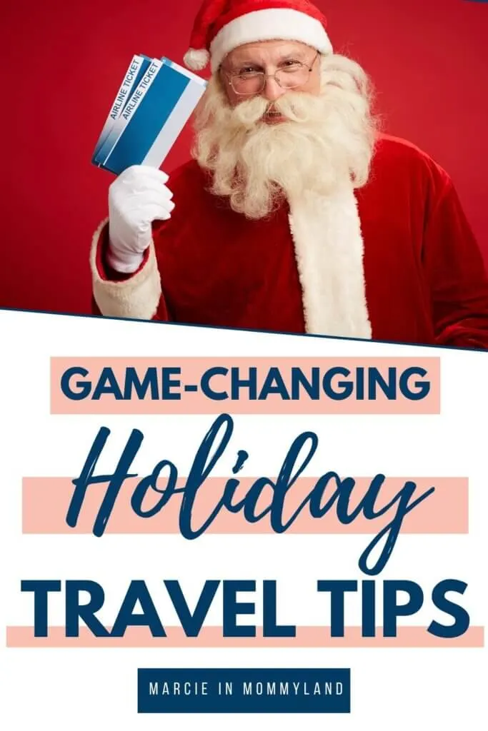 Hitting the road? Check out these game-changing holiday travel tips by Marcie in Mommyland.