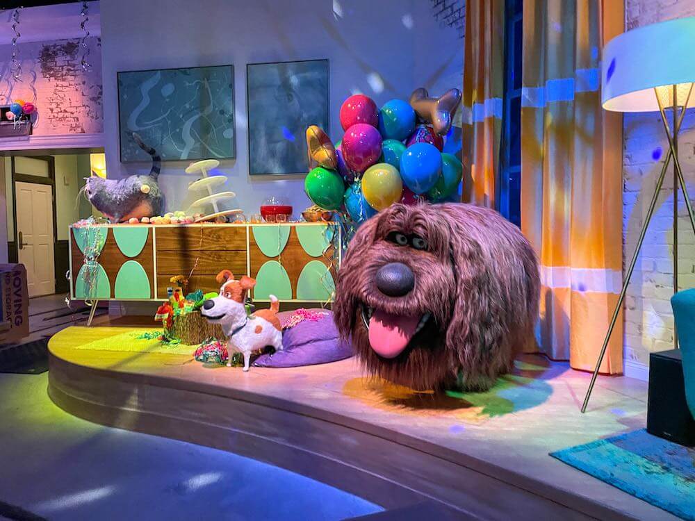 The Secret Life of Pets ride at Universal Studios Hollywood.