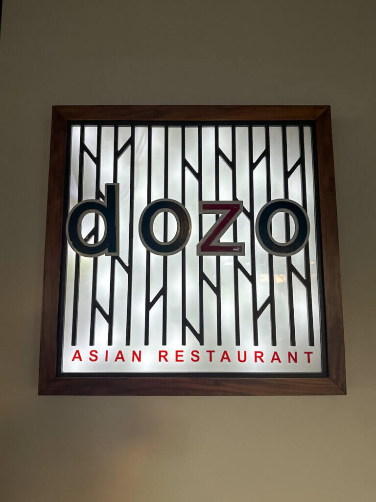 Hyatt Ziva Los Cabos Resort Review: All-Inclusive Mexico Escape: Dozo Asian Restaurant