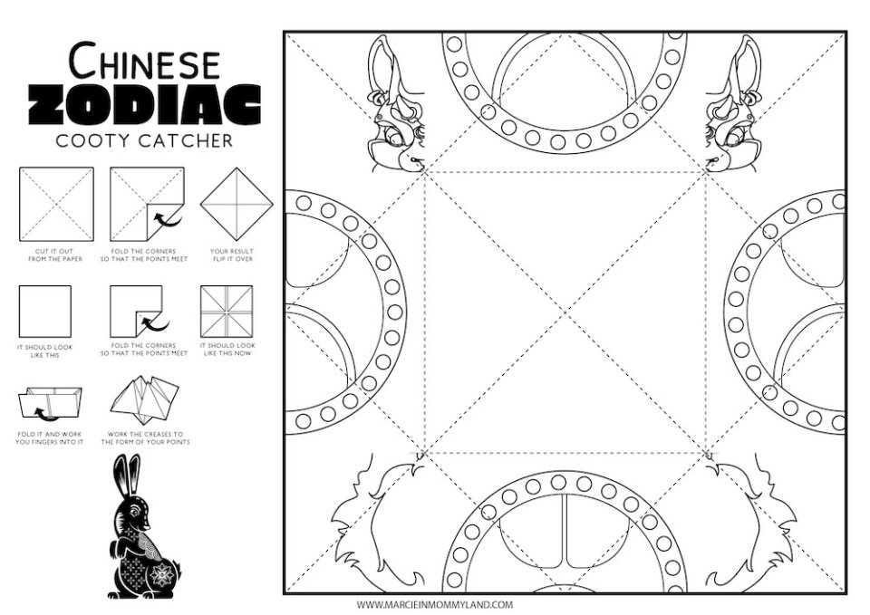 Easy Chinese New Year Cootie Catchers to Make in 2023