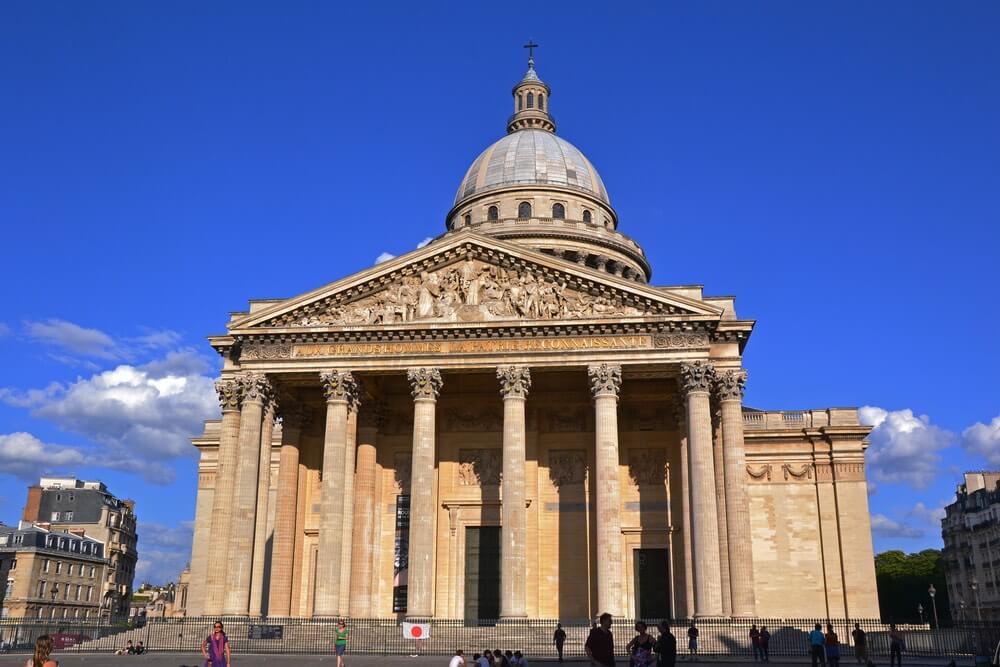 Image of the Pantheon in Paris.