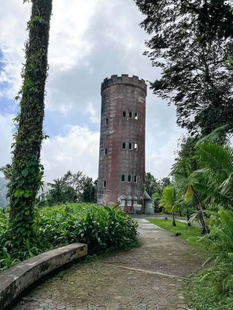 Image of a tower in Puerto Rico