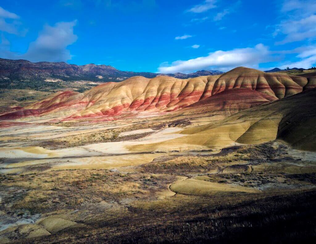 Colorful Painted Hills in Oregon