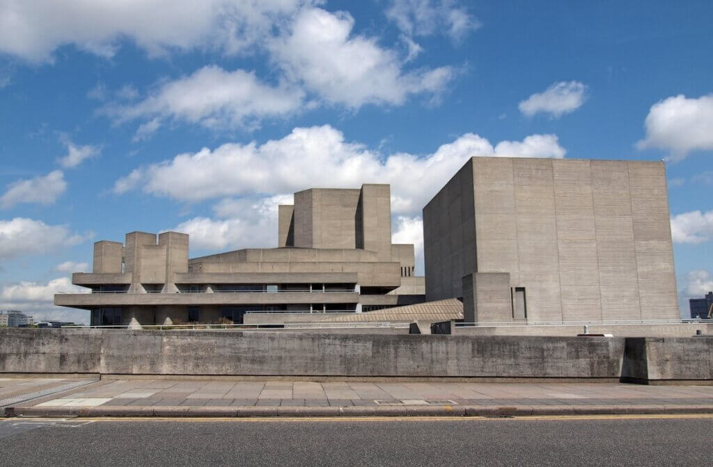 The Royal National Theatre in London UK
